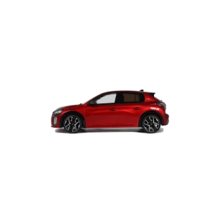 Peugeot 208 GT Hybrid Red Elixir 2024 OttO mobile 1:18 Resinemodell (Türen, Motorhaube... nicht zu öffnen!)